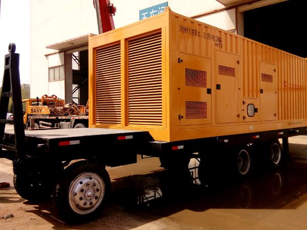 800kw应急发电机-移动集装箱发电机